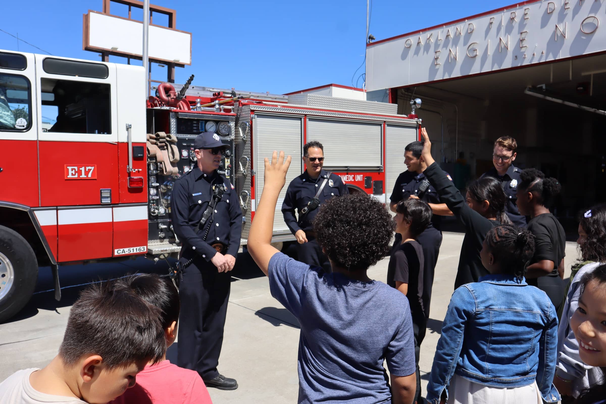 Oakland Fire Department No. 17 Field Trip