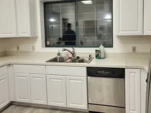 Carr Branch - Kitchen interior with stainless steel equipment