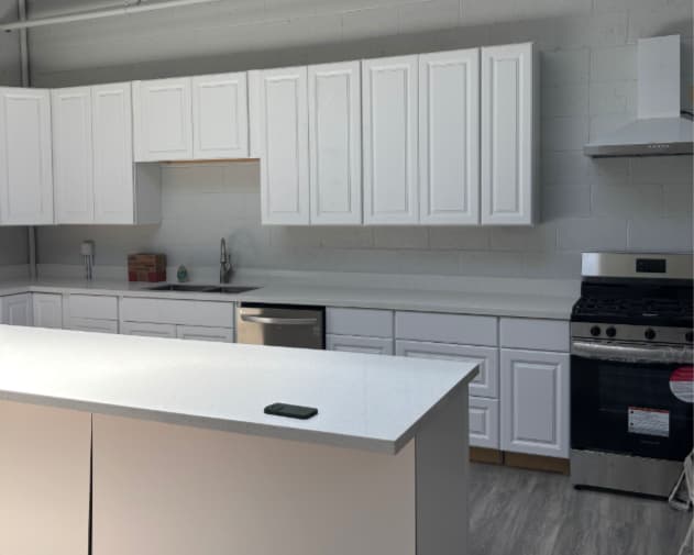 Meltzer Club kitchen after renovation