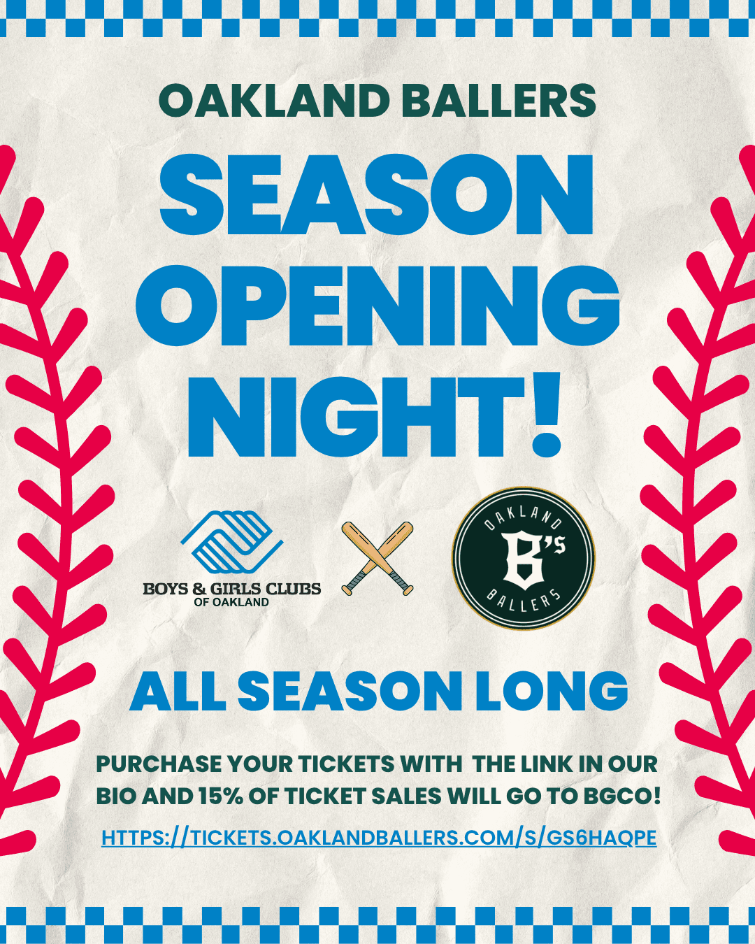 Oakland Ballers x BGCO